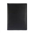 thumbnail image 1 of A4 PU Padfolio File Folder Portfolio Business Document Holder Metal Clipboard Pad Document Organizer Holder, B, 1 of 8