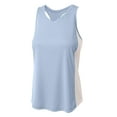 thumbnail image 1 of A4 Pacer Singlet with Racerback For Women in Lt Blue/White | NW2009, 1 of 2