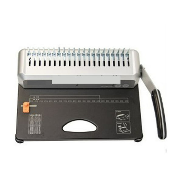 A4 Paper 21 Holes Binding Machine Puncher Binder12 Sheets Punching And Binding Office Home Tools A4, A5 ,Easy to Use