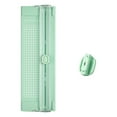 thumbnail image 1 of A4 Paper Cutter Small Paper Trimmer, Portable Paper Cutter for Scrapbooking Craft, Label, Origami, Card, Photo, Coupon, Scrapbook, Cardstock, Laminated Paper, and Craft Project(Mint Green,10.6x3.5"), 1 of 7