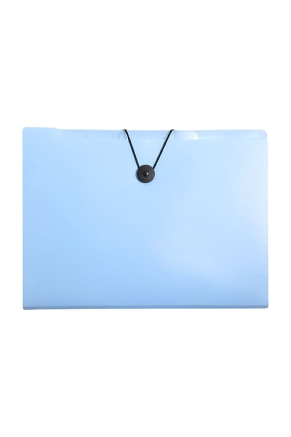 A4 Paper Document Organizer Accordion File Bags 12 Grids Large Capacity Test Paper and Tickets Storage Bag