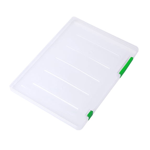 A4 Paper Organizer Transparent Durable for Document Storage Office and Home Use