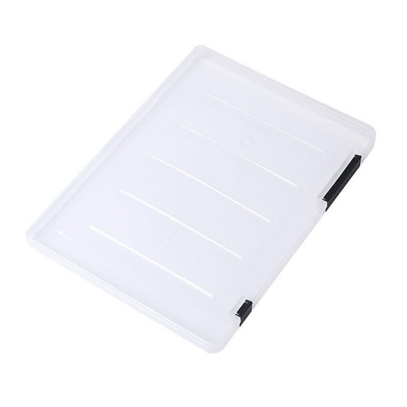 A4 Paper Organizer Transparent Durable for Document Storage Office and Home Use