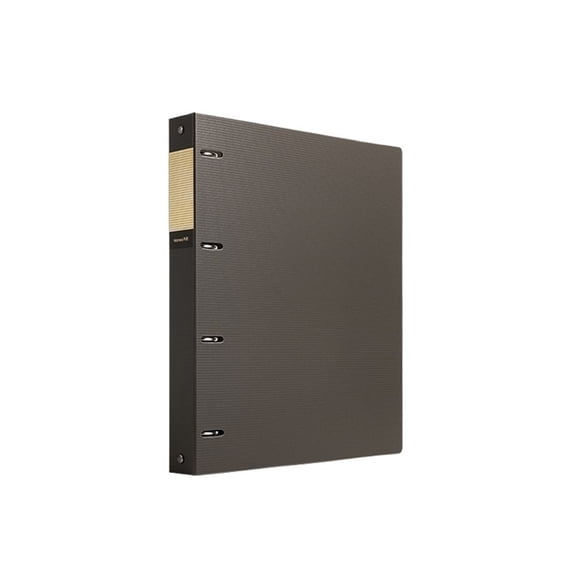 A4 Perforated Loose-leaf Binder PP Four-hole Thickened File Folder Archive Information Organizer Booklet