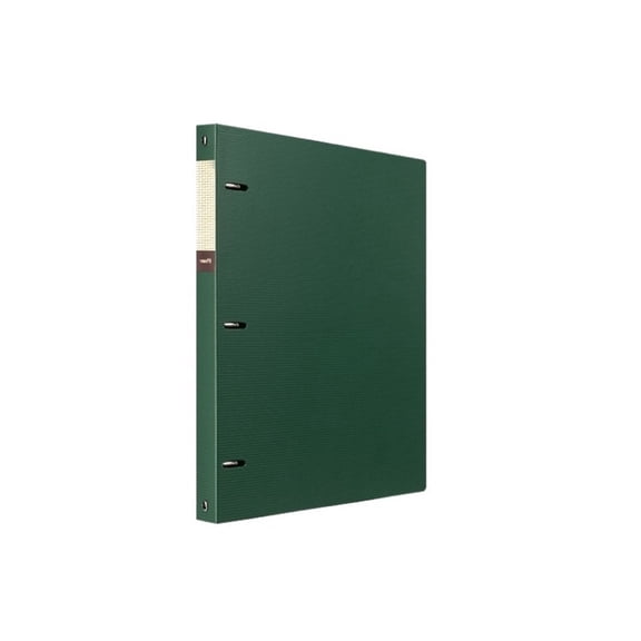 A4 Perforated Loose-leaf Binder PP Three-hole Thickened File Folder Archive Information Organizer Booklet