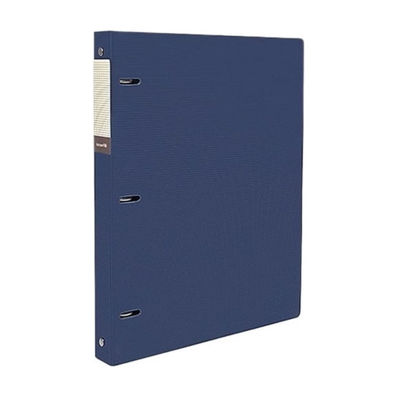 A4 Perforated Loose-leaf Binder PP Three-hole Thickened File Folder Archive Information Organizer Booklet