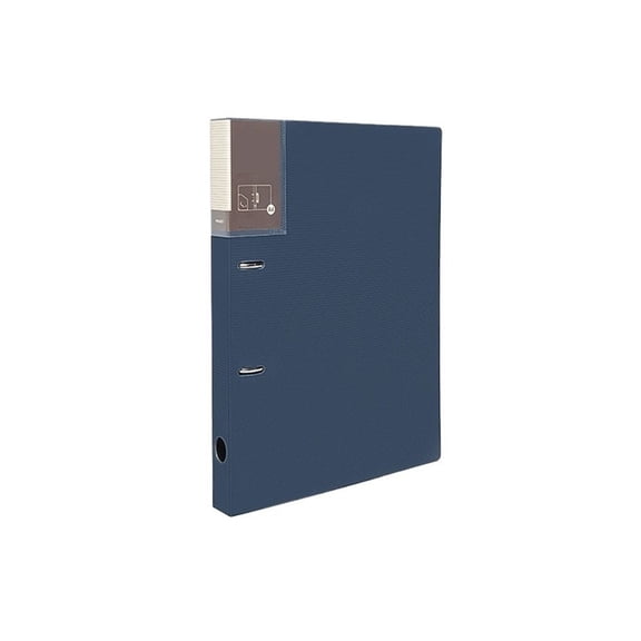 A4 Perforated Loose-leaf Binder PP Two-hole File Folder Archive Information Organizer Booklet