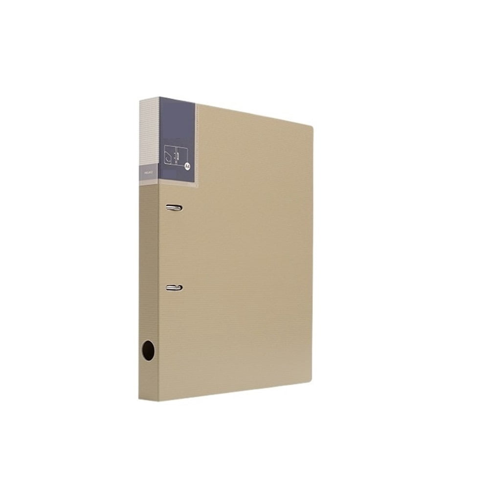 A4 Perforated Loose-leaf Binder PP Two-hole File Folder Archive Information Organizer Booklet