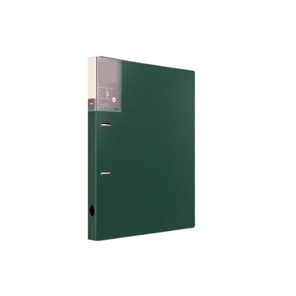 A4 Perforated Loose-leaf Binder PP Two-hole File Folder Archive Information Organizer Booklet