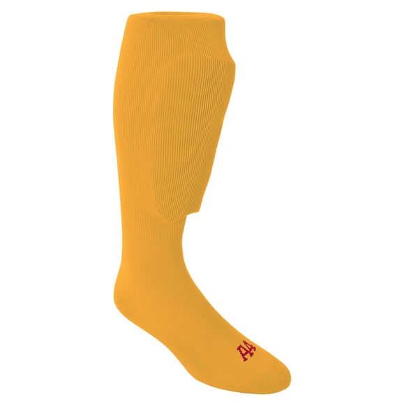 A4 Performance Soccer Sock For Men in Gold | S8008
