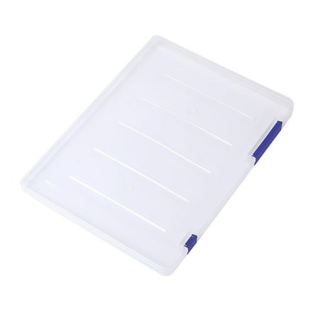 A4 Document Organizer - Magazine Holder - Clear Storage Bin
