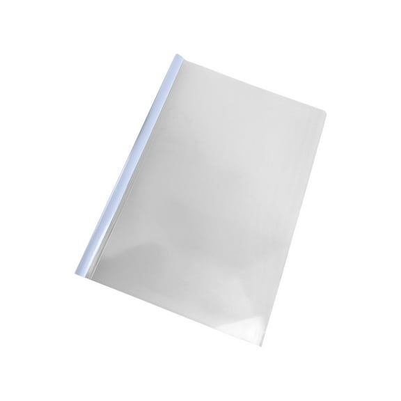 A4 Plastic Rod Folder Teardrop Folder Student Transparent Exam Paper Folder Insert Rod Folder 10pcs Set