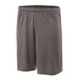 thumbnail image 1 of A4 Power Mesh Practice Short For Men in Graphite | N5378, 1 of 5
