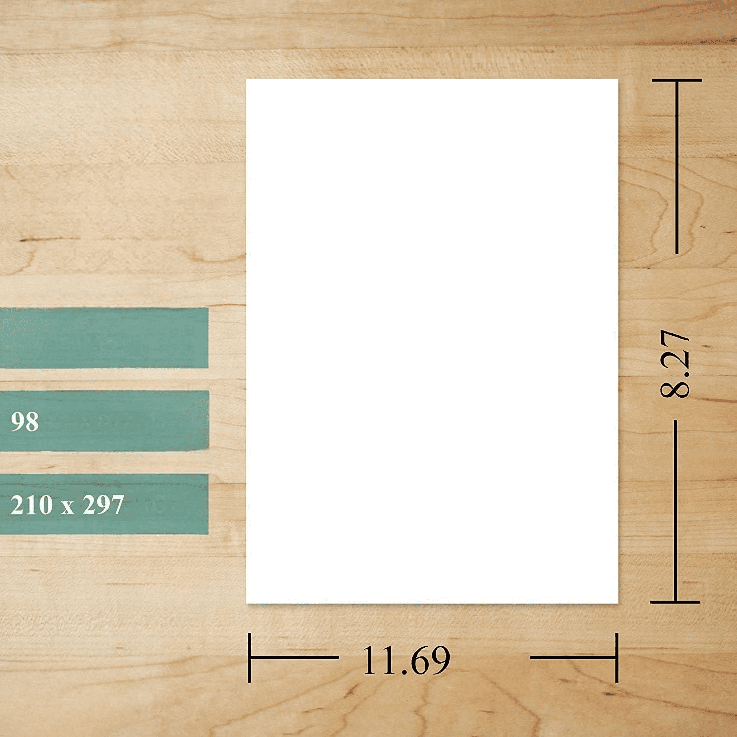 A4 Premium Bright White Paper – Great for Copy, Printing, Writing | 210 ...