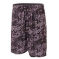 thumbnail image 1 of A4 Printed Camo Performance Short For Men in Graphite | N5322, 1 of 2