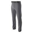 thumbnail image 1 of A4 Pro-Style Open Bottom Baseball Pant For Men in Graphite | N6162, 1 of 3