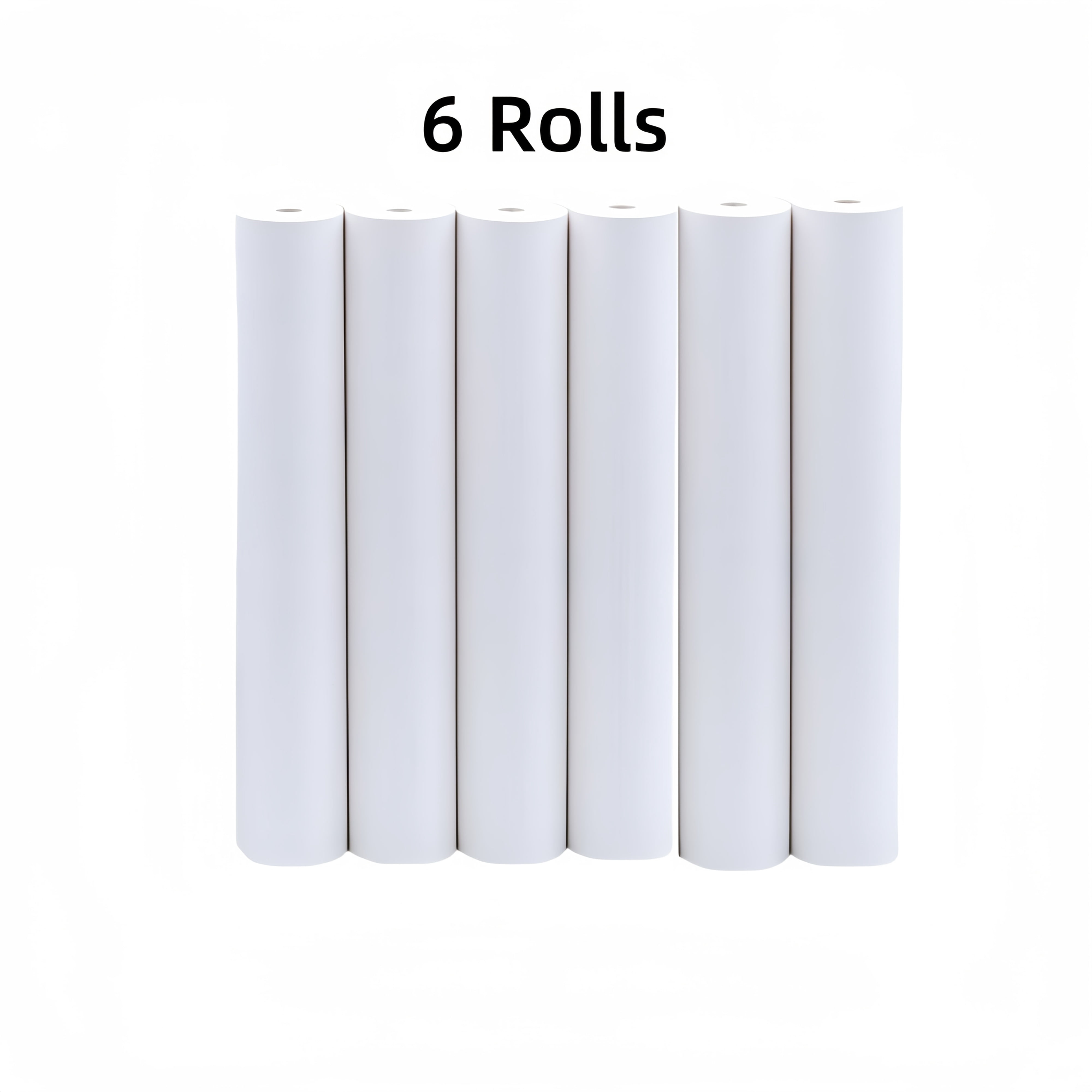 A4 Quick-Dry Thermal Paper for Portable Printer, Thicker Brighter And The Font Is Clearer to Make The Printing Quality Better, 3/6 Rolls, Multipurpose Thermal Paper for Thermal Printer
