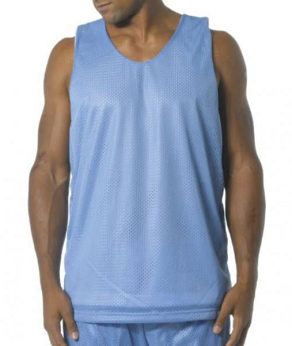 Poly Mesh Tank A4 Reversible Mesh Tank Moisture Wicking to Keep Athletes Cool For Mens ...