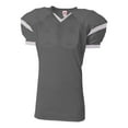 thumbnail image 1 of A4 Rollout Football Jersey For Men in Graphite/White | N4265, 1 of 3