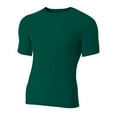thumbnail image 1 of A4 Short Sleeve Compression Crew For Men in Forest N3130, 1 of 3