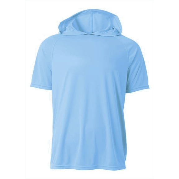 A4 NB3408 Short Sleeve Hooded Tee For Youth Size Boys