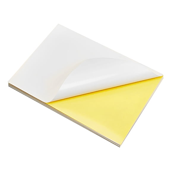 A4 Size Perfect Fit For Self-Adhesive Sticker Puzzles, Scratch-Resistant Protective Material Seamless All-Round Coverage, 25 Sheets Easy To Stick Tear Off No Residue