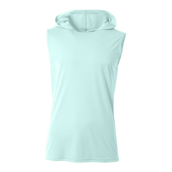A4 Sleeveless Hooded Tee