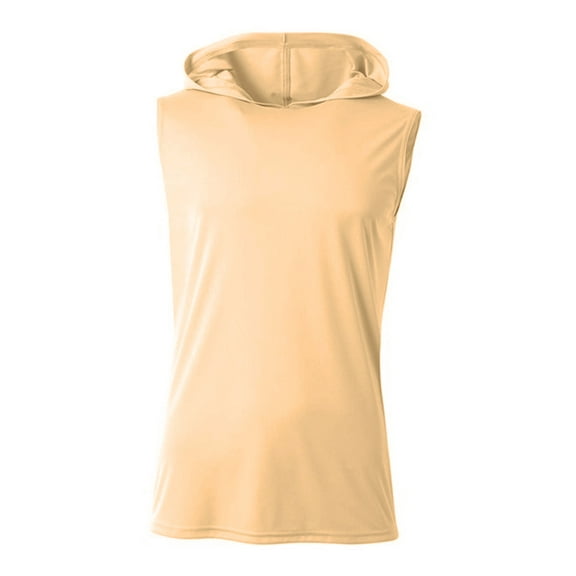A4 Sleeveless Hooded Tee