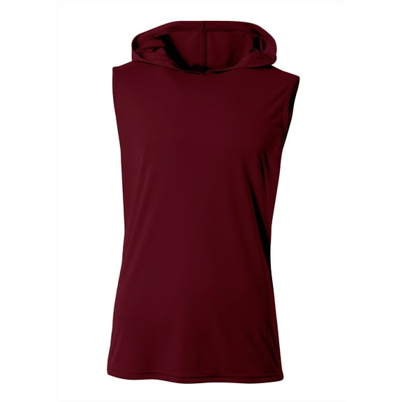 A4 Sleeveless Hooded Tee
