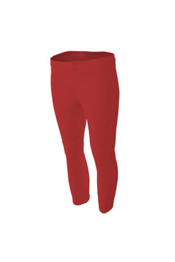Softball Pant For Women in Red | NW6166