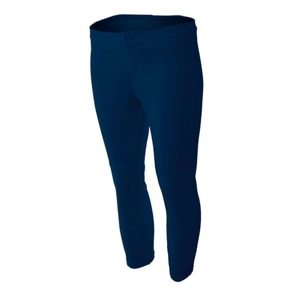 A4 Softball Pant Stain Release and Odor Resistant for Easy Care For Womens Color Navy Size M