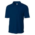 thumbnail image 1 of A4 Solid Interlock Polo For Men in Navy | N3261, 1 of 3