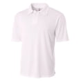 thumbnail image 1 of A4 Solid Interlock Polo For Men in White | N3261, 1 of 3