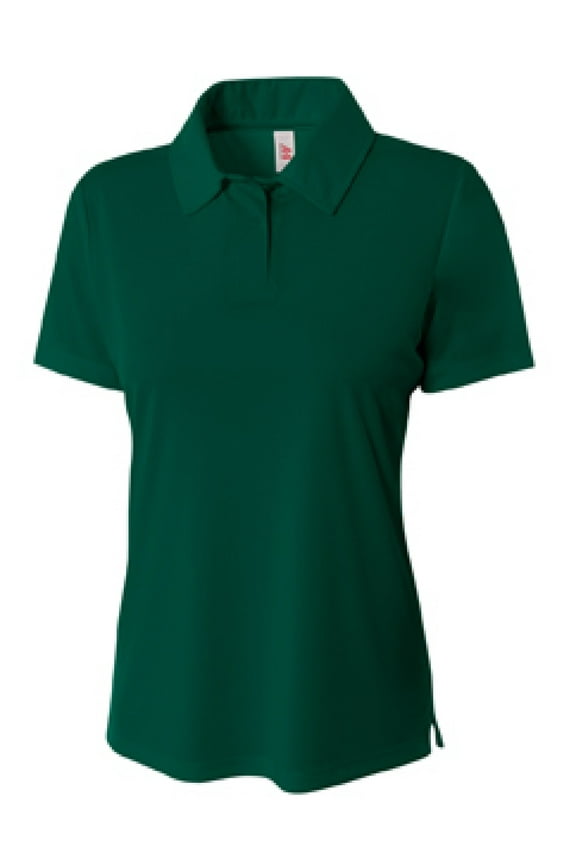 Solid Interlock Polo (NW3261) Forest Green, S