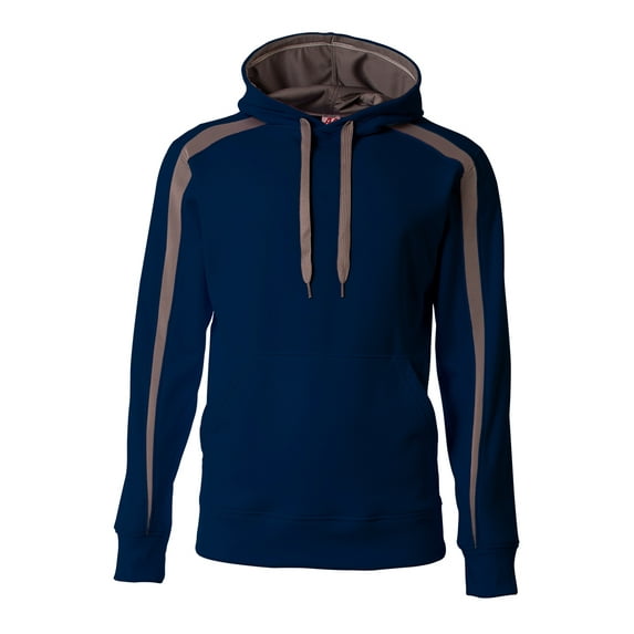 A4 Spartan Fleece Hoodie For Men in Navy/Graphite | N4004