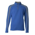 thumbnail image 1 of A4 Spartan Fleece Quarter Zip For Men in Royal/Graphite | N4005, 1 of 3