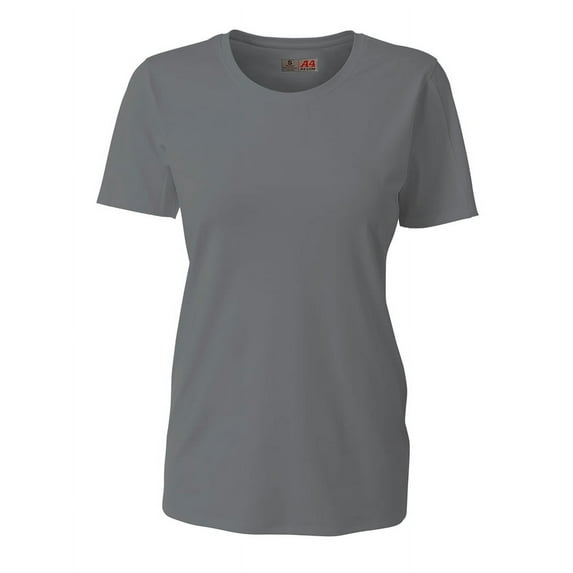 A4 Spike Short Sleeve Volleyball Jersey For Women in Graphite | NW3014