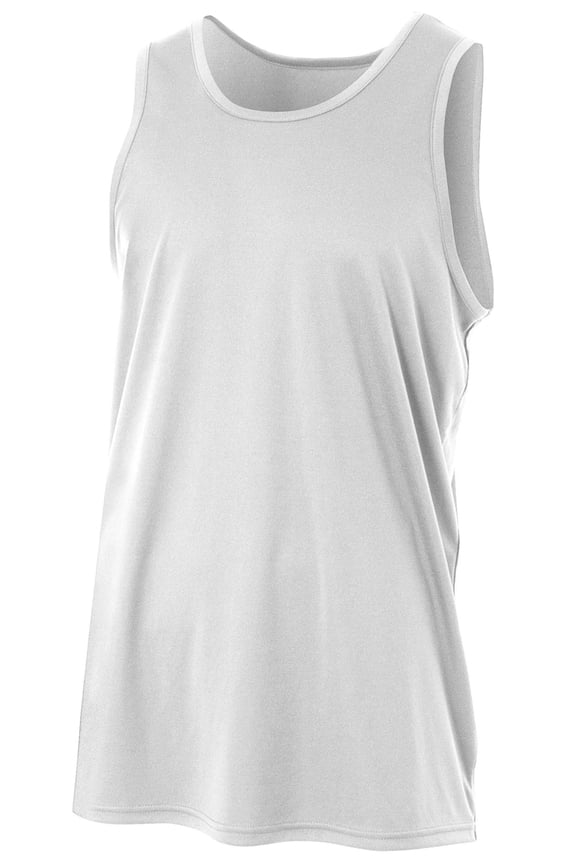 Sport Tank For Men in Silver | N2359