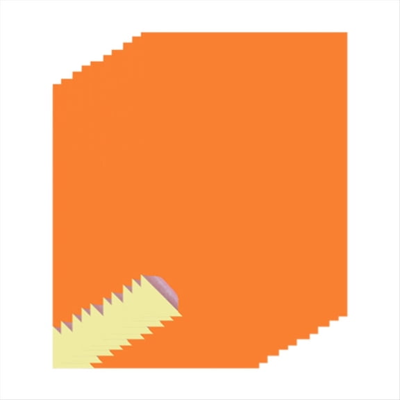 A4 Sticker Paper -A4 Sticker Labels 8.27x11.69 Inch for Laser/Inkjet Printers for Office School Fluorescent Orange,100 Sheets A4 Sticker Paper,fluorescent Orange