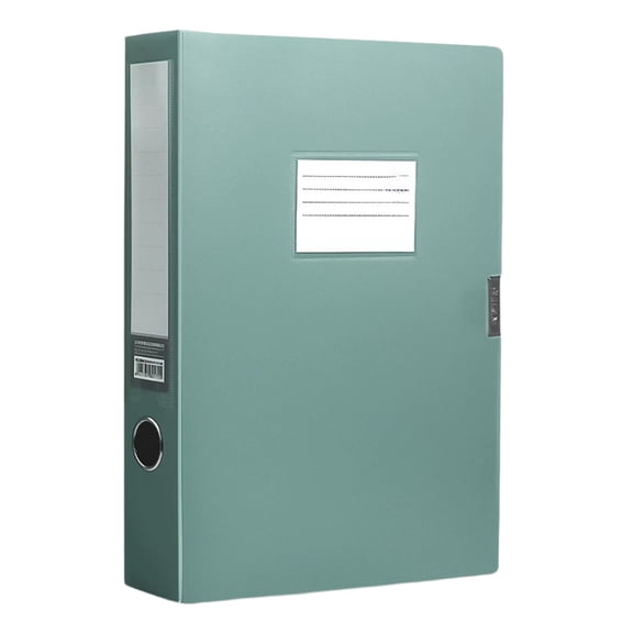 A4 Storage File Boxes Archives Cases, File Organizer,File Folder Organizer Document with Lid for Office School Supplies, Letter Size