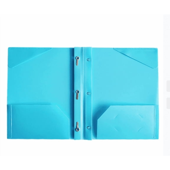 A4 Tadpole Folder Pp Folder Double Pocket Storage Folding Folder15577