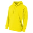 thumbnail image 1 of A4 Tech Fleece Hoodie For Men in Safety Yellow | N4237, 1 of 2
