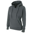 thumbnail image 1 of A4 Tech Fleece Hoodie For Women in Graphite | NW4245, 1 of 3
