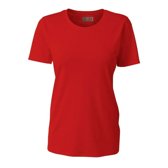A4 Teen Spike Short Sleeve Volleyball J For Teen Female in Scarlet | NG3014