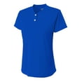thumbnail image 1 of A4 Girls Tek 2-Button Henley, 1 of 2