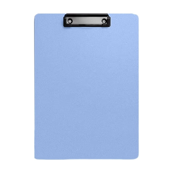 A4 Thickened Folder Writing Board, Multi-Function Clipboard for Office Meeting Notes, Campus Supplies and Document Storage, Durable Plastic Board with Clip for Home and Work