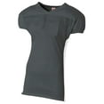 thumbnail image 1 of A4 Titan 4-Way Stretch Football Jersey For Youth Male in Graphite/White | NB4205, 1 of 3