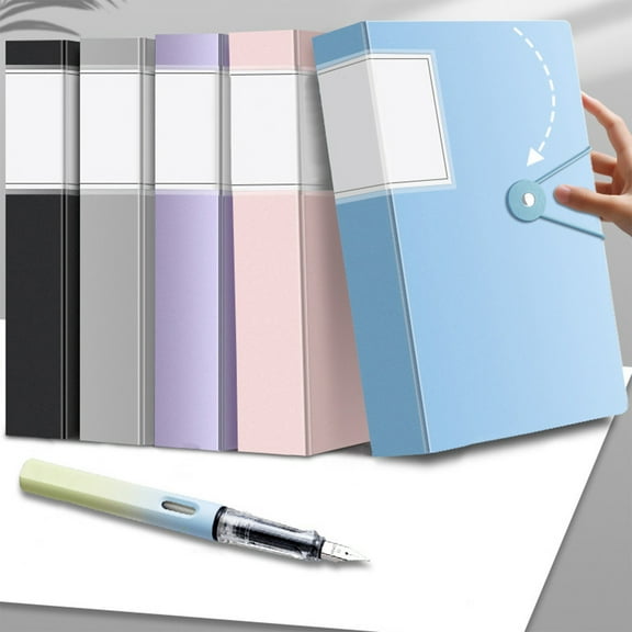 A4 Transparent Insert Folder | 30 Page Plastic Certificate Collection Book | Music Score Holder | Test Paper Storage Binder | Polypropylene Sheet Protectors | Matte Textured | Sewn Stable Album