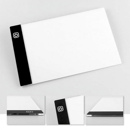 A4 Ultra-Thin Portable LED Tracing Light Box Dimmable Tracer Pad Board Adjustable Brightness for Artists Drawing Sketching Trace Animation Artcraft 5d Diamond Painting