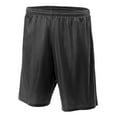 thumbnail image 1 of A4 Utility Mesh Shorts For Men in Black | NM5019, 1 of 2